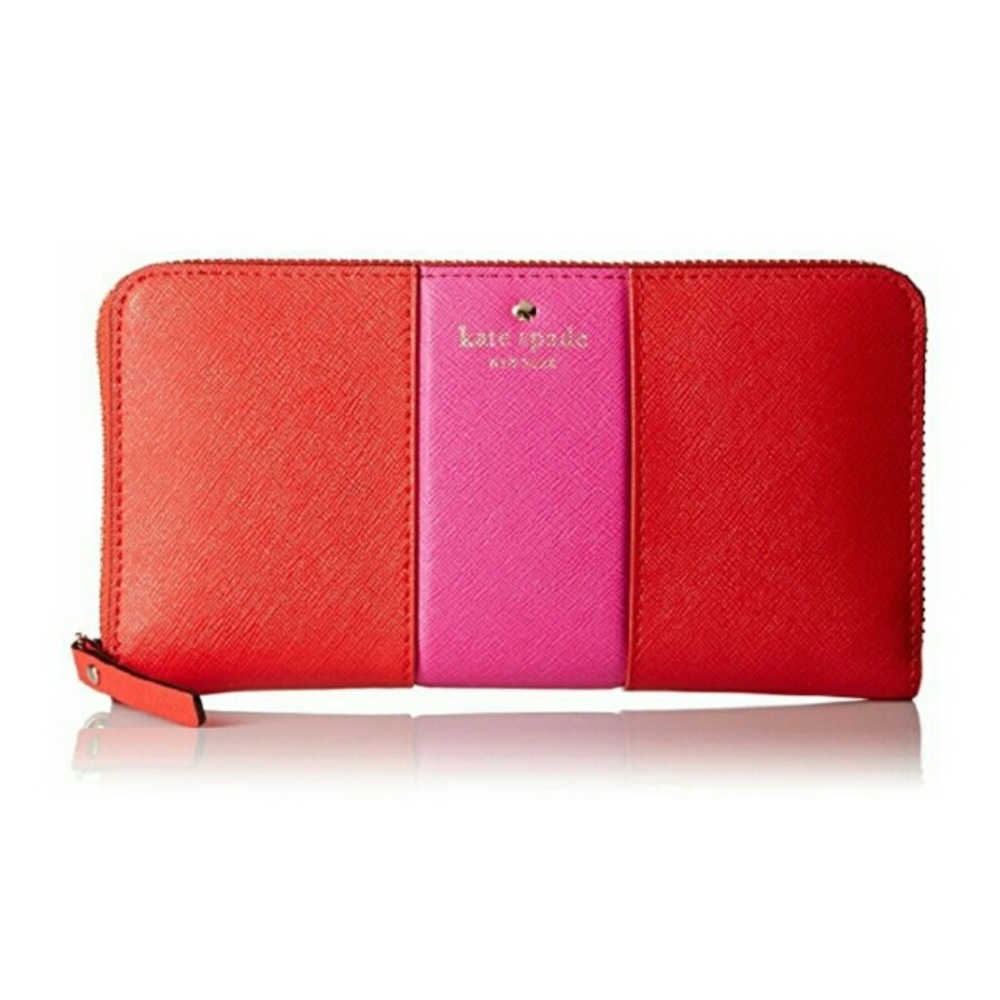Kate Spade NY Cedar Street Racing Strip Wallet